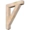 Ekena Millwork Traditional Craftsman Smooth Bracket, Douglas Fir, 5 1/2"W x 34"D x 40"H BKT06X34X40TRA04SDF - alternate 1